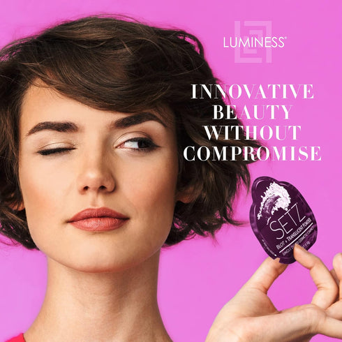 Luminess Setz Translucent Setting Powder 18 Pack, Natural Finish & Long-Lasting Wear, Mattifies Complexion