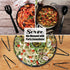 Party Essentials 20-Piece Plastic Buffet Serving Utensils Kit, Spoons/Forks/Tong in Black