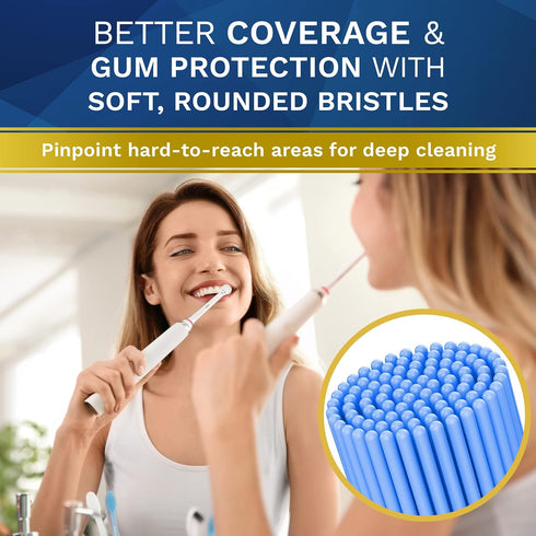 Replacement Toothbrush Heads Compatible with Oral B, 16 Pack Aster Toothbrush Head Refill