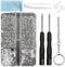 PTSLKHN Eyeglass Repair Kit, 15 Types Screws for Eyeglasses, Essential Tool for Frame, Hinge, and Nose Pad Repairs