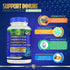 Probiotics Prebiotics Postbiotics Digestive Enzymes, 4 in 1 Formula, 60 Count