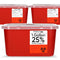 Oakridge Products Large Sharps Container for Home Use, 1 Gallon (3-Pack), Biohazard Needle Disposal