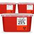 Oakridge Products Large Sharps Container for Home Use, 1 Gallon (3-Pack), Biohazard Needle Disposal