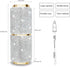 Bling Rhinestone Toothbrush Travel Case, Portable Diamond Holder, Large Capacity, Multifunctional Storage