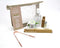 Lucky Teeth Oral Care Travel Kit Essentials in a Hemp Bag- Organic Remineralizing Toothpaste,