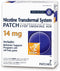 Habitrol Nicotine Transdermal System Patch, Stop Smoking Aid, Step 2 (14 mg), 7 Patches, 1 Week Kit