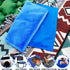 Reusable Gel Ice Pack for Sleeping - Cold Pillow Pad, Chill Pillow for Headaches, Migraines, Night Sweats, Navy Blue