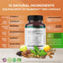 Organic Sea Moss Capsules, 12,900mg with Black Seed Oil, Ashwagandha, Burdock Root, 150 Count