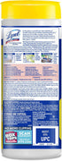 Lysol Disinfectant Wipes, Multi-Surface Antibacterial Cleaning Wipes, For Disinfecting and Cleaning, Lemon and Lime Blossom, 35 Count (Pack of 3)