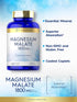 Carlyle Magnesium Malate 1800mg - 420 Coated Caplets, Vegetarian, Non-GMO, Gluten Free Supplement