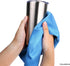 Large Microfiber Cleaning Cloth 20x16 Inch (2 Pack) for Polishing Stainless Steel & Glass, No Detergent Required