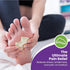 Premium Dancers Pads for Ball of Feet Pain - Sesamoiditis Pads - 12 Pieces, 1/4" Thick Adhesive Skived Felt, Right Foot