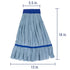 Microfiber Tube Mop Head, 400 Grams, Blue - Super Absorbent Looped Ends