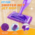 6 Pack Wet Jet Pads Refills for Swiffer WetJet, Washable Reusable Mop Pads for Hardwood Floor Cleaning (Mop Not