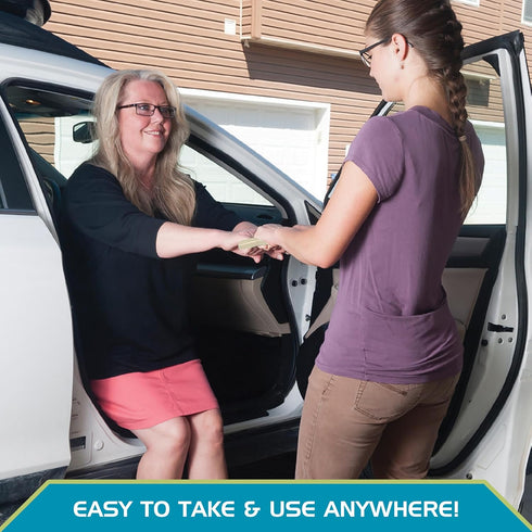 Able Life Universal Standing Handle, Portable Aid Equipment for Safe Transfers, Ergonomic Lift Assist Grab Bar