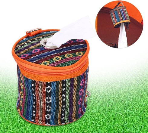 Toilet Paper Bag Hanging Tissue Holder Tissue Case Paper Case Wipes Box Case Holder Roll Cat Proof Toilet Paper Storage