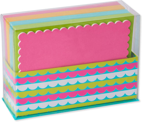 American Greetings Blank Cards with Envelopes, 40-Count, Bright Colors, Patterns and Shapes