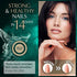 Liquid Collagen Peptides - 10,000mcg Collagen & 5,000mcg Biotin Drops for Youthful Skin, Hair Growth, Lemon Flavor
