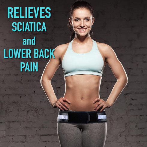 Sacroiliac SI Joint Hip Belt - Lower Back Support Brace for Men and Women - Pelvic Support Belt for Pain Relief