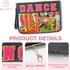 Dance Bag Dance Recital Gifts Clear Dance Makeup Bag Dance Competition Must Haves Dance Accessories for Girls Dance Recital Gifts for Girls, Preppy Cosmetic Bag, Travel Toiletry Bag