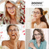 DOOViC 4 Pack Computer Reading Glasses - Blue Light Blocking Anti Eyestrain Stylish Readers for Women 2.50 Strength