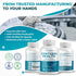 NURAFUSE 15-in-1 CORTISOL Health Ashwagandha Supplement with Magnesium Phosphatidylserine L-Theanine Chamomile Rhodiola