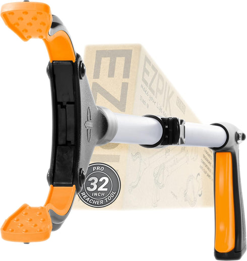 EZPIK 32" Foldable Grabber Reacher Tool for Seniors, Heavy Duty Pickup Trash Picker Upper Tool