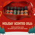 Eternal Essence Oils Holiday Fragrance Oil Gift Set - 6 Long Lasting 10mL Glass Bottles for Aromatherapy