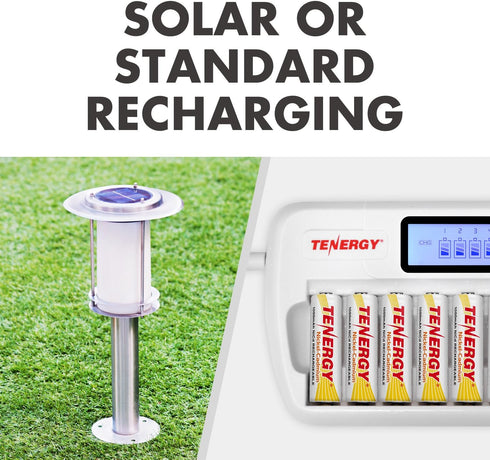 Tenergy AA Rechargeable Battery NiCd 1000mAh 1.2V, 12 Pack