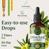 Immune 84-Day HERBAMAMA Olive Leaf Extract Liquid - Support Supplement with Olive Oil Leaf Tincture - Non-GMO, Alcohol
