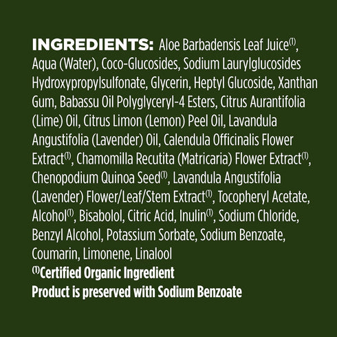 Avalon Organics Bath & Shower Gel, 12 Oz, Nourishing Lavender