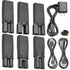 Upgraded 9PCS Replacement Shaver Charger - Compatible with Electric Hair Clippers, Beard Trimmers, Shavers