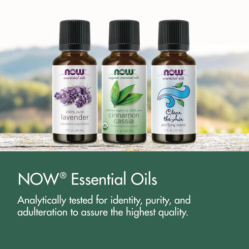 NOW Essential Oils Organic Orange Oil, 100% Pure, 1-Ounce, Uplifting Aromatherapy Scent