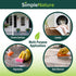 SimpleNature 50% (1 Vinegar Gallon) - Ultra Concentrated Vinegar for Heavy-Duty Cleaning Power for Home & Patio