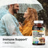 BIO KRAUTER Dozen Mushroom Complex Capsules, 2100 mg Blend, 100 Vegan Caps for Immune Support