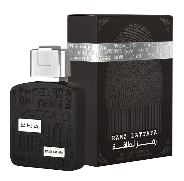 LATTAFA RAMZ SILVER - 3.4 EAU DE PARFUM SPRAY for Men