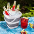 Collapsible Bucket, 5L 1.3 Gallon Small Cleaning Mop Bucket, Portable Plastic Foldable for Household, Camping