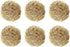 6 Pcs Brass Kitchen Cleaner Scrubbing Scour, Non-Scratch Dishes Scrubber, Copper Scrubber