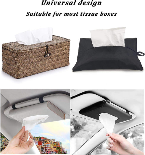 Car Tissue Refill, Disposable Facial Tissues, Travel Size Pack for Purse, 12 Packets, 360 Sheets, Soft and Comfortable
