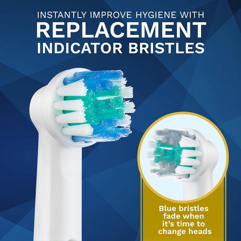 Replacement Toothbrush Heads Compatible with Oral B, 16 Pack Aster Toothbrush Head Refill