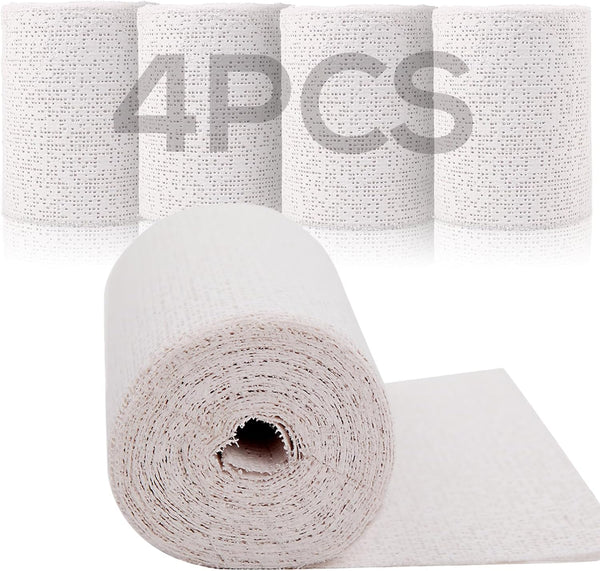 Falling in Art Plaster Cloth Rolls, 500gsm Plaster Strip, Plaster Gauze Bandages for Craft Projects, Mask Making, Belly