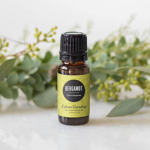 Edens Garden Bergamot Essential Oil, 100% Pure Therapeutic Grade (Undiluted Natural/Homeopathic Aromatherapy Scented Essential Oil Singles) 10 ml