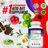 Keto Boost Diet Pills Ketosis Supplement - Natural Exogenous Keto Formula Support Energy & Focus, Advanced Ketones