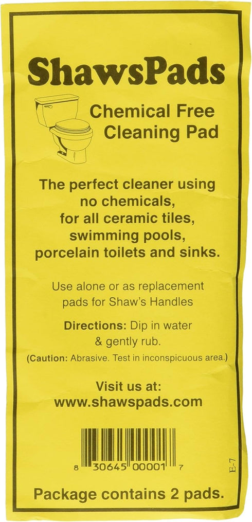 Toilet Ring Remover - Environmentally Friendly Cleaner Pads for Porcelain Toilets, Ceramic Tiles, Sinks