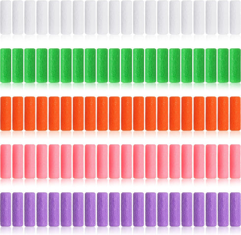 100 Pieces Aligner Trays Seater for Aligner Chompers, Orthodontic Dental Aligner in White, Green, Orange, Pink, and