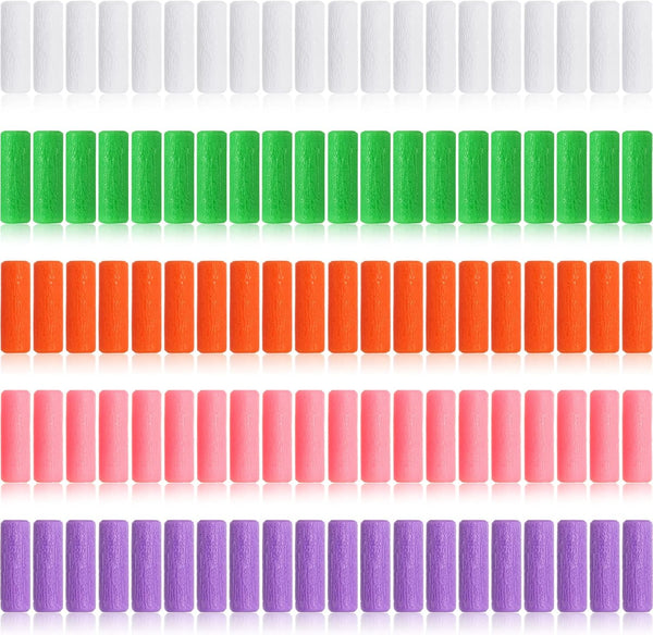 100 Pieces Aligner Trays Seater for Aligner Chompers, Orthodontic Dental Aligner in White, Green, Orange, Pink, and