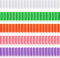 100 Pieces Aligner Trays Seater for Aligner Chompers, Orthodontic Dental Aligner in White, Green, Orange, Pink, and