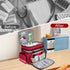 Jaffzora Large Pill Bottle Organizer, Double Layers Medicine Storage Bag with Lockable Zippers and Shoulder