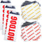 Retro 30 Combo Pack Grease-Proof Food Wrapper, 10 Each Hamburger, Cheeseburger, Hot Dog Bags