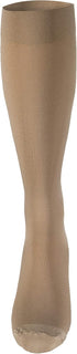 Truform HMNA 9808 Compression Stockings, Regular 15-20 mmHg, Below Knee, Closed Toe, Beige, Large (Size C)